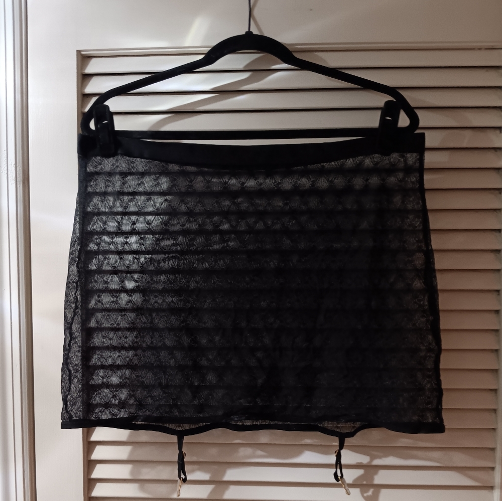 Matching Sheer Lingerie SetBlack Lace Corset Top